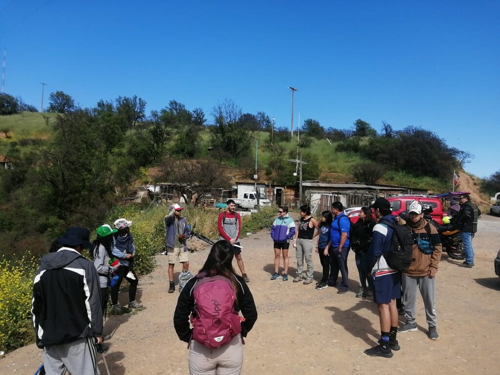 Actividades en Cuesta Barriga. Créditos Fundación Cerros Isla