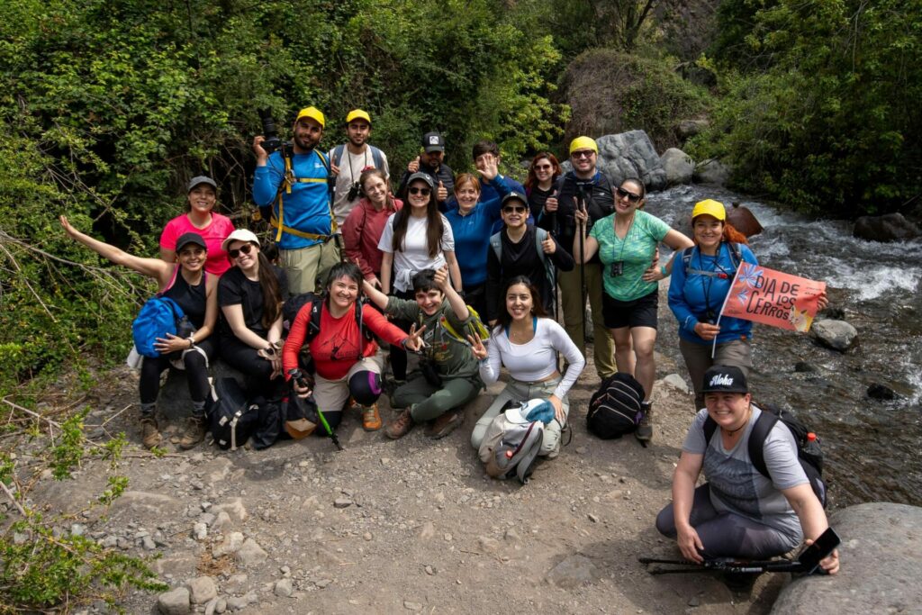 Participantes día de los Cerros 2024 Parque Cordillera