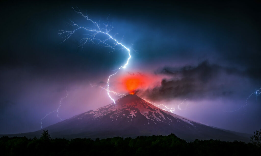 Volcán Villarrica. Créditos Francisco Negroni