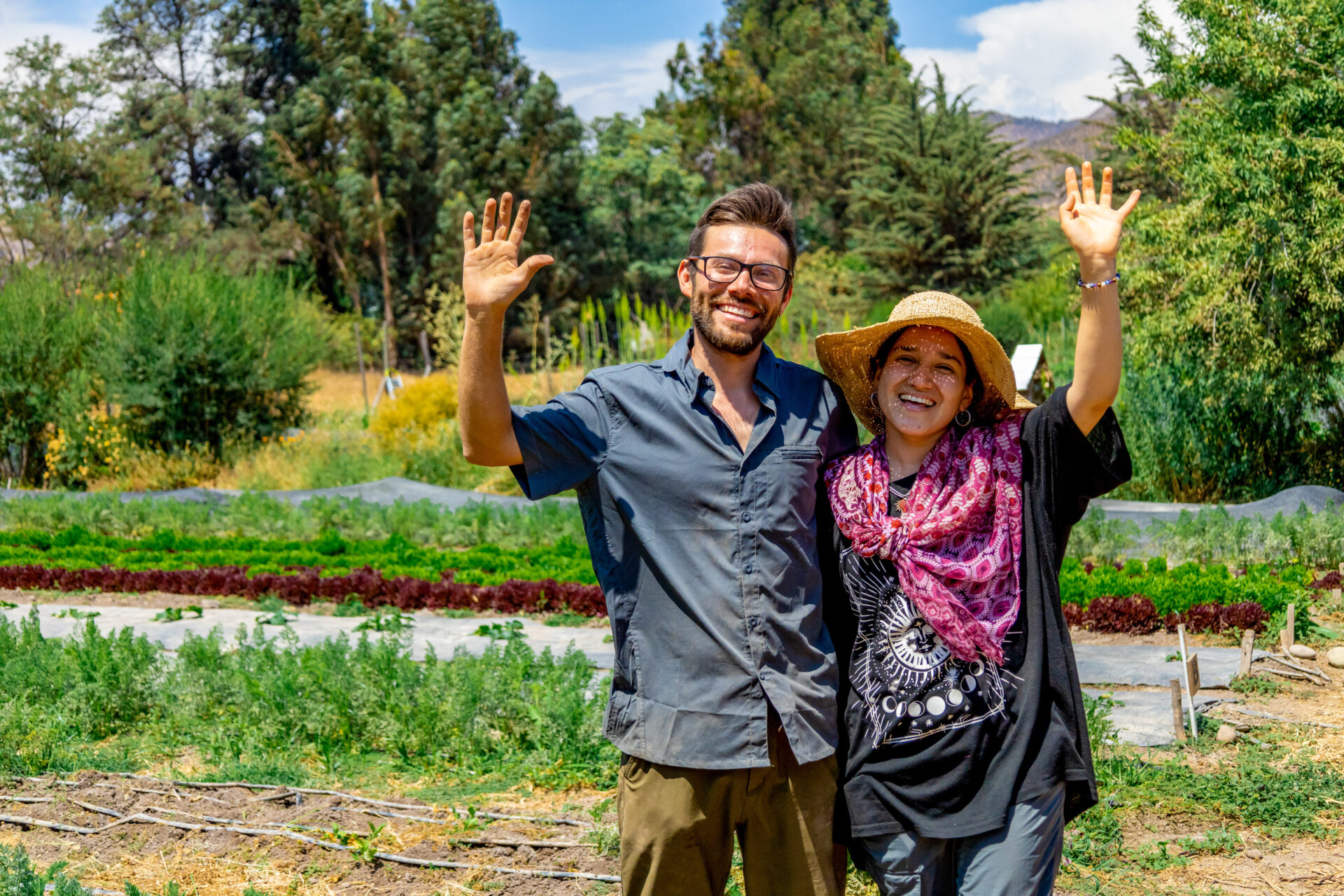 De Huerta a la Raíz: La pareja que se propuso producir hortalizas ecológicas y vender canastas a domicilio