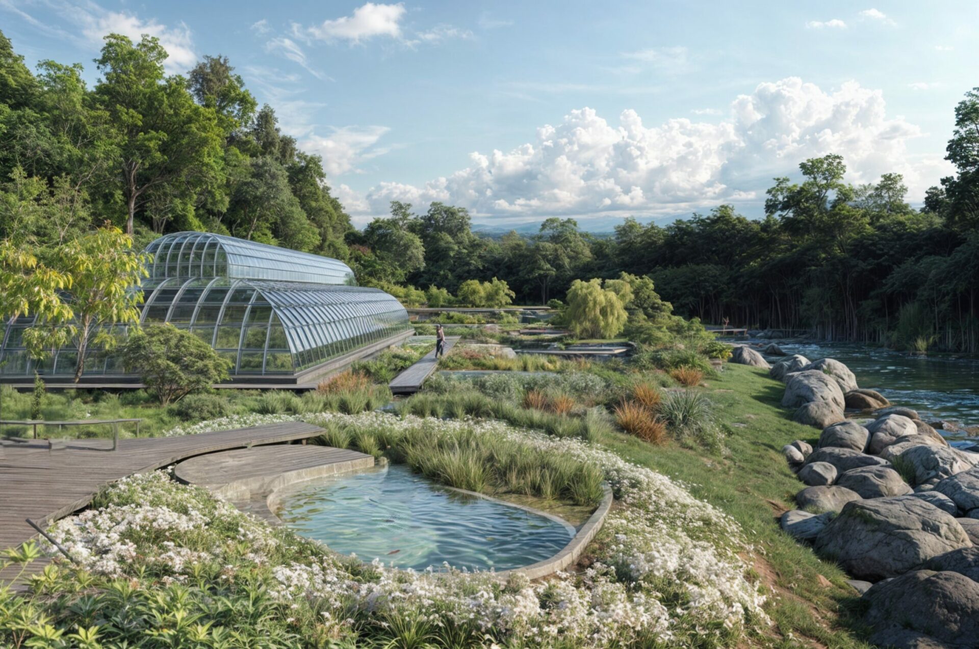 Inaugurarán el Parque Termal Botánico, primer jardín botánico con termas de La Araucanía