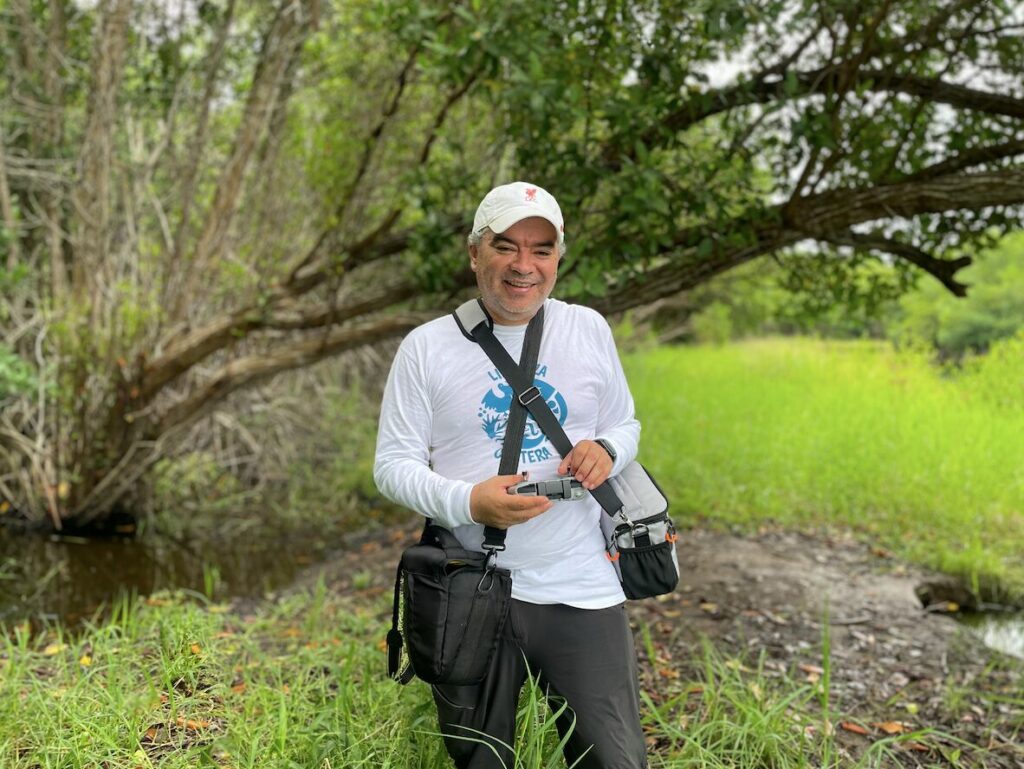 Ramón Flores, gerente de Sistemas Marinos Costeros de Conservación Internacional México. Créditos: Astrid Arellano