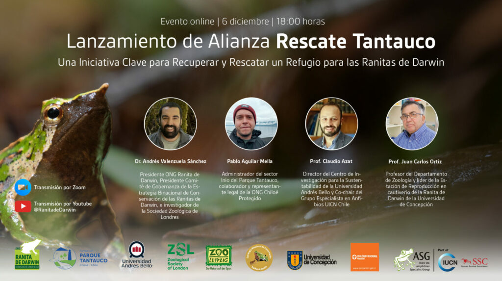 Afiche lanzamiento Alianza Rescate Tantauco