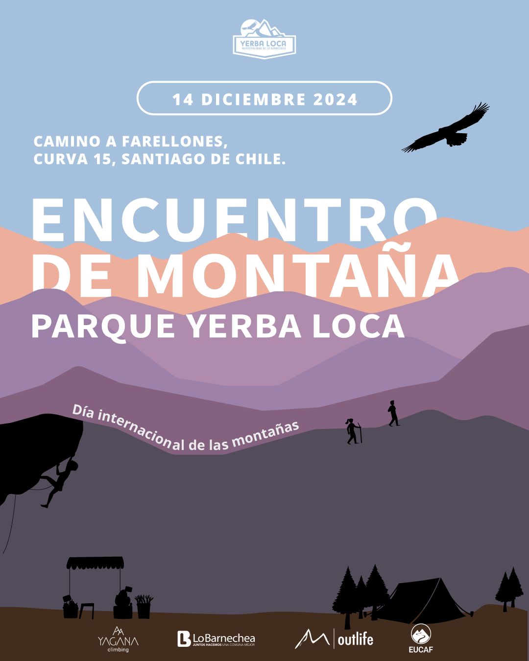 ¡Imperdible! Sé parte del segundo Encuentro de Montaña en el Parque Yerba Loca