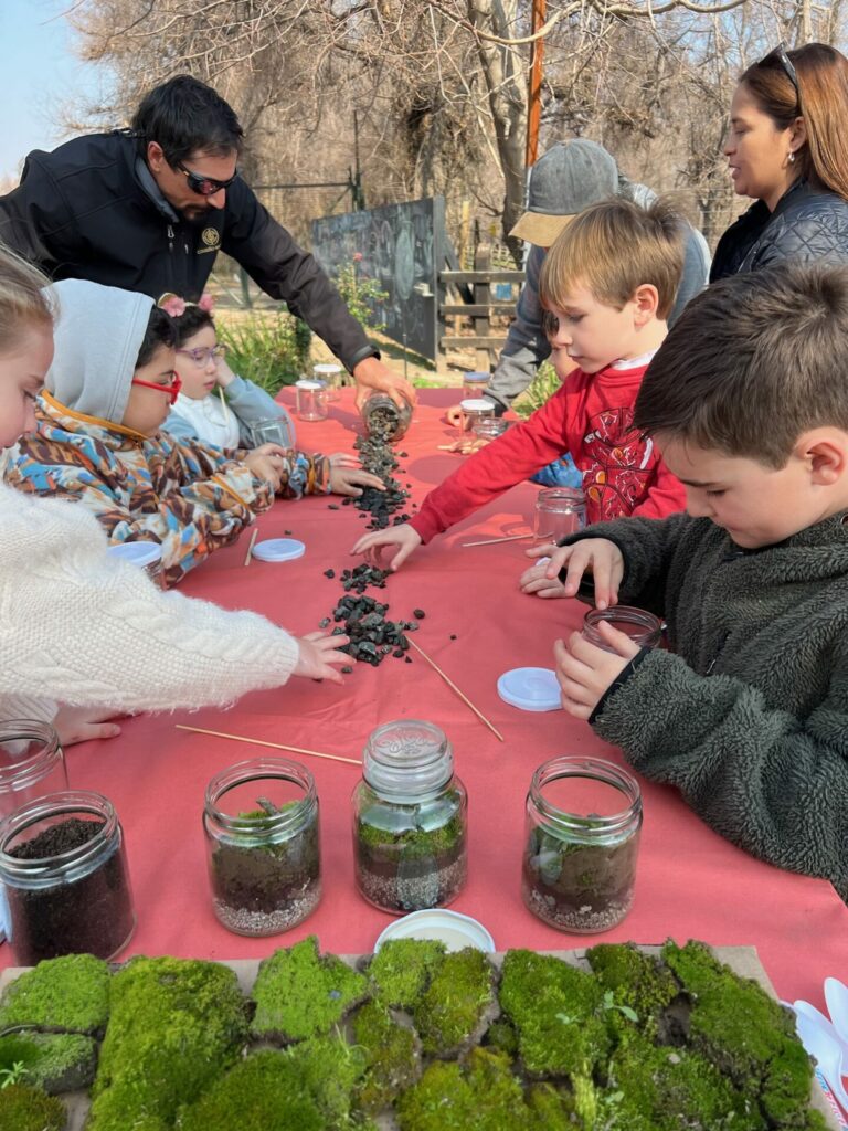 Niños en Jardín de Macul