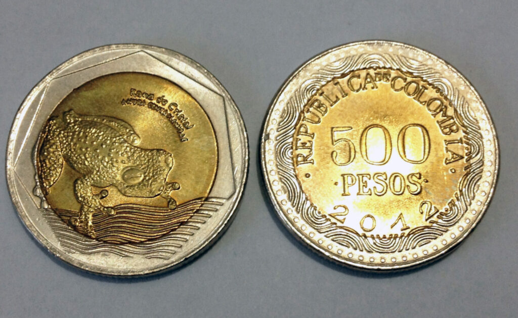 Moneda 500 Colombiana. Créditos: Cerosesenta