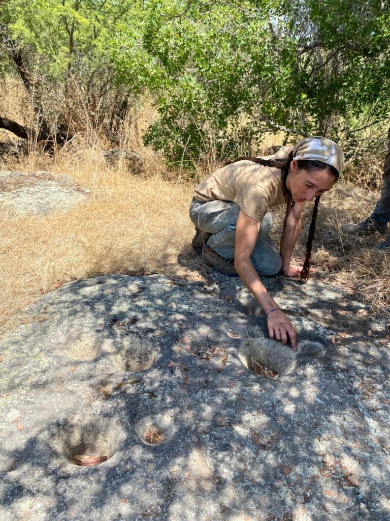 Excavación del sitio Tagua Tagua III durante septiembre de 2022. Créditos: Ángela Peñaloza.