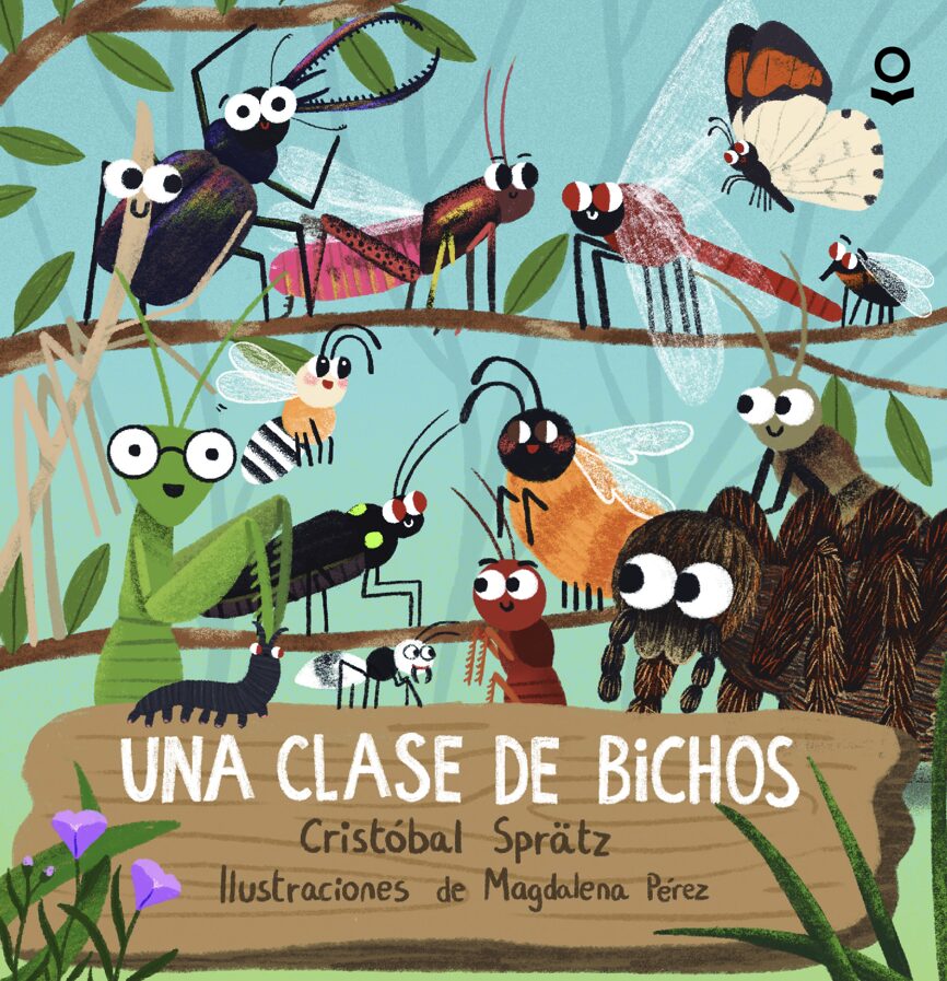 «Una clase de bichos», el libro para niños que invita respetar y proteger a los insectos de Chile