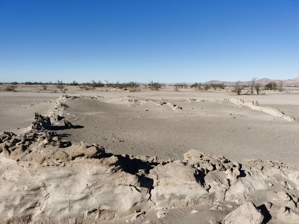 Ruinas de oficina Trinidad, formada por el minero Matías de la Fuente a inicios del siglo XIX.