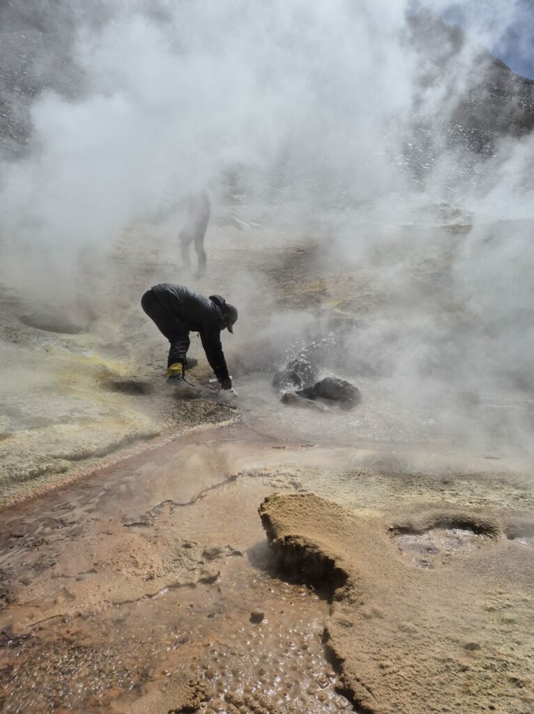 Fumarolas. Créditos: Ckelar Volcanes.