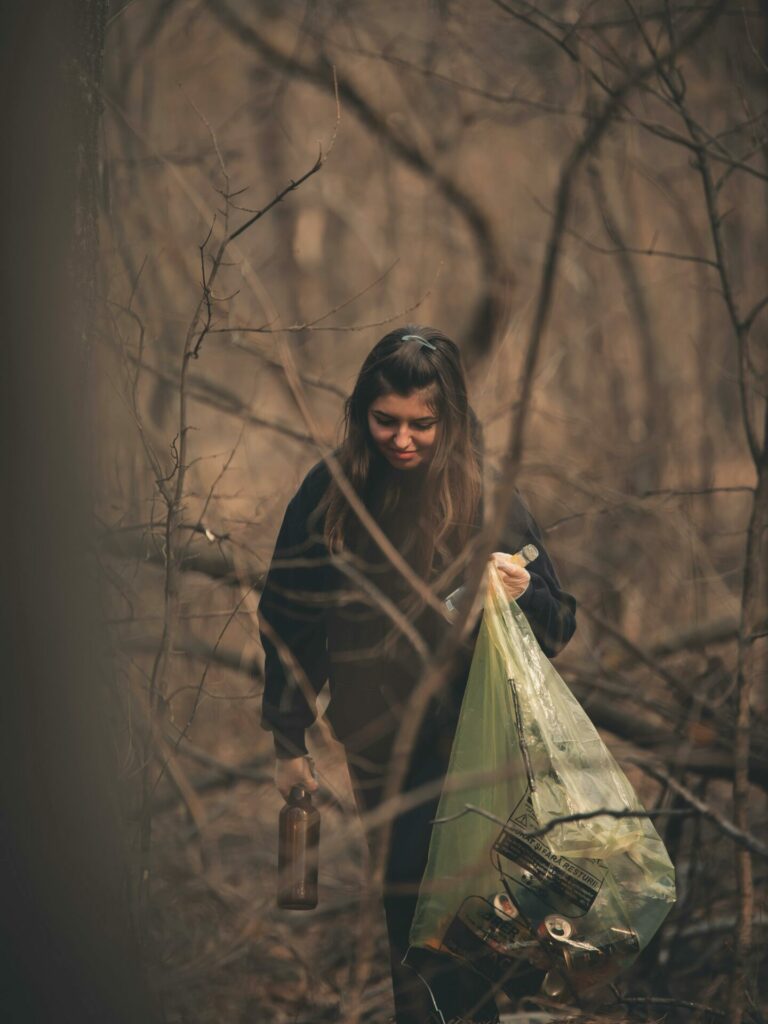 Gestión de reiduos en camping. Foto: Pexels