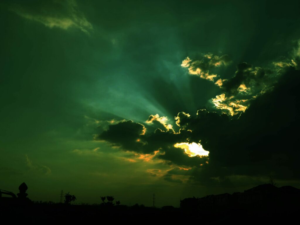 Nubes de tormenta. Créditos: Pixabay.