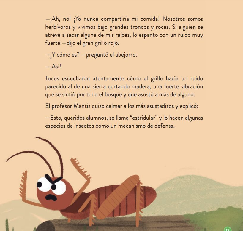 pasajes del libro una clase de insectos