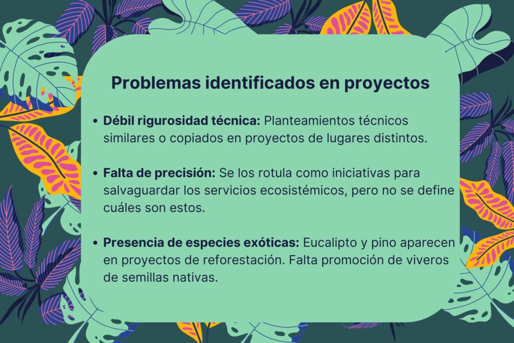 enunciando problemas recurrentes de los proyectos