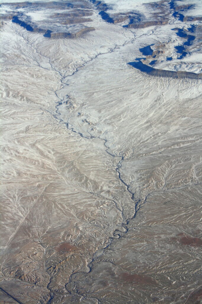 Río de la costa sur-oeste de EEUU. Foto Tomás González, 2011.