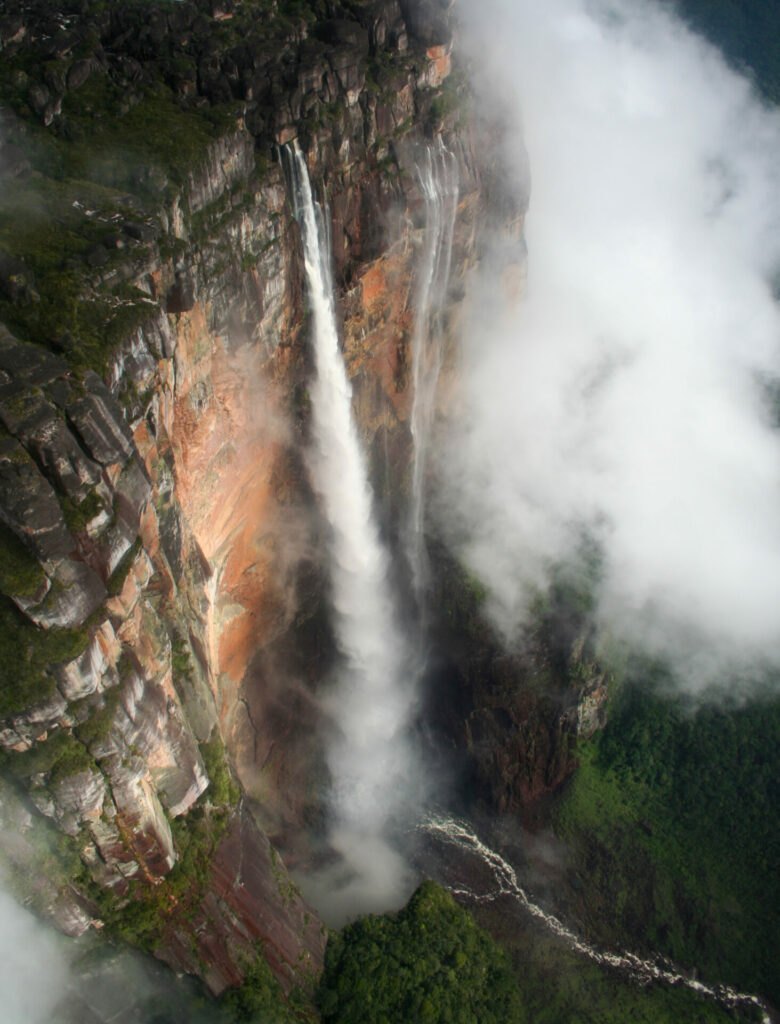 Salto del Angel, Venezuela. Foto Ilania Astorga, 2019.