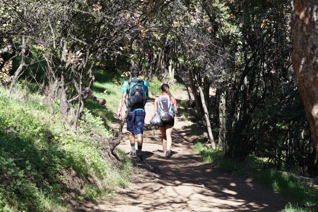 Rutas de sendero Quebrada de Macul. foto wikiloc