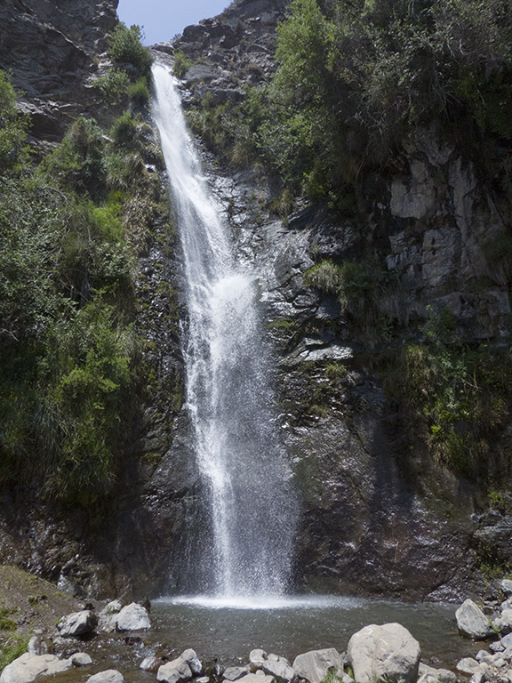 Salto de Apoquindo. Cortesía: Felipe Álvarez