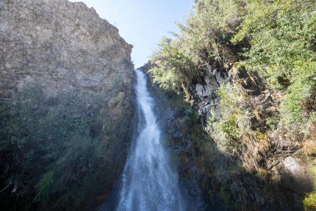 Salto de Apoquindo cortesía Carlos Leay Parque Cordillera 2