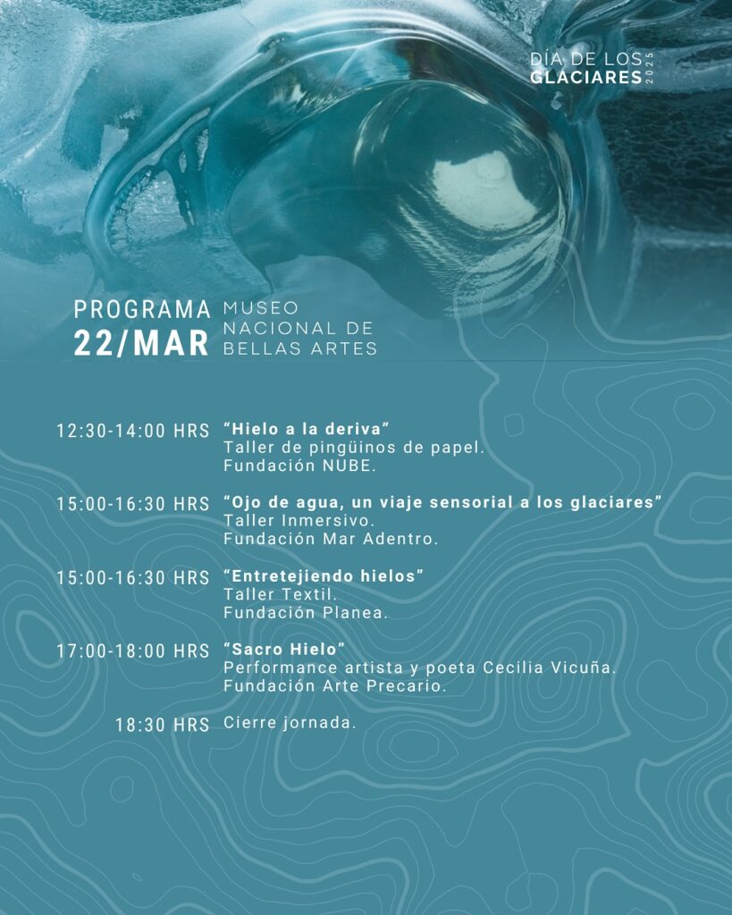 Programación "Día de los Glaciares". @diadelosglaciares