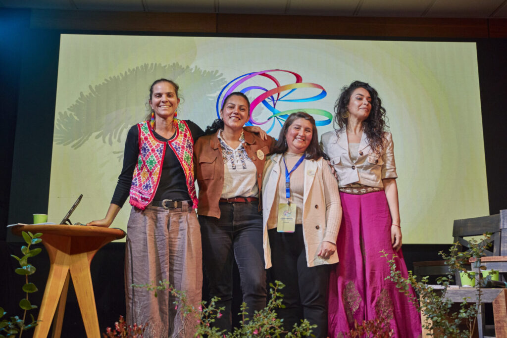Invitadas de "CONVERGE: Turismo Regenerativo 2025", durante la jornada del sábado.