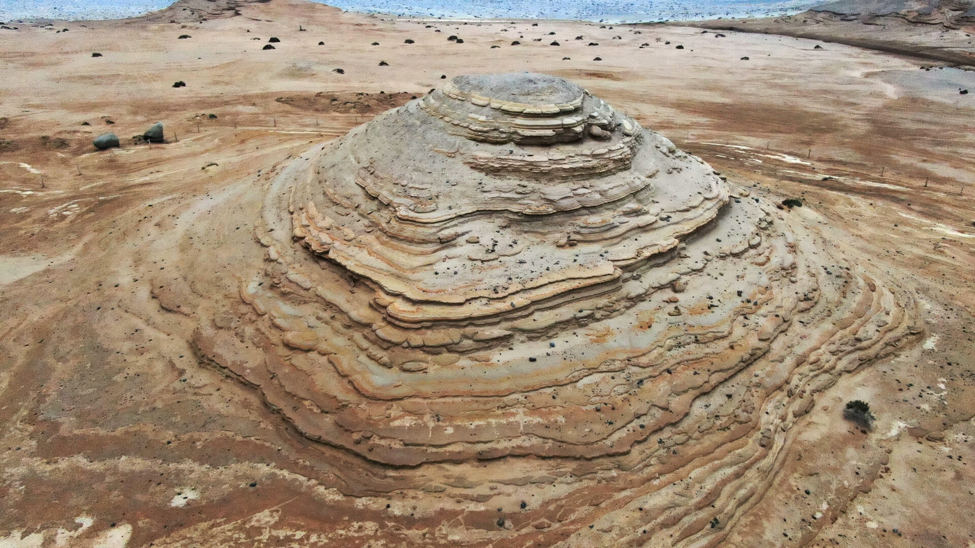 Pirámides de Sal: Las esculturas del viento ubicadas en el corazón del desierto de Atacama