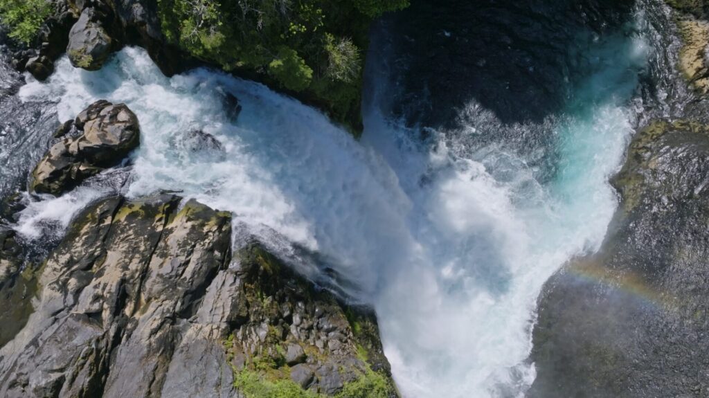 Salto Huilo Huilo. Créditos: ©Cristobal Santamaria