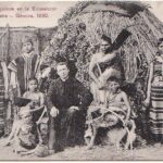 Indígenas en la Exposición Colombiana, 1892. Créditos: Archivo Patrimonial Fundación Enterreno, Carrera Arte y Conservación del Patrimonio USS. (n.d.). Colección Eduardo Paredes