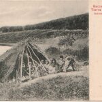 Indígenas de Tierra del Fuego. Créditos: Archivo Patrimonial Fundación Enterreno, Carrera Arte y Conservación del Patrimonio USS. (n.d.). Colección Eduardo Paredes