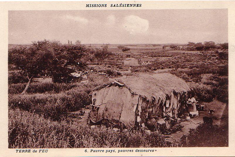 Tierra del Fuego. Créditos: Archivo Patrimonial Fundación Enterreno, Carrera Arte y Conservación del Patrimonio USS. (n.d.). Colección Eduardo Paredes