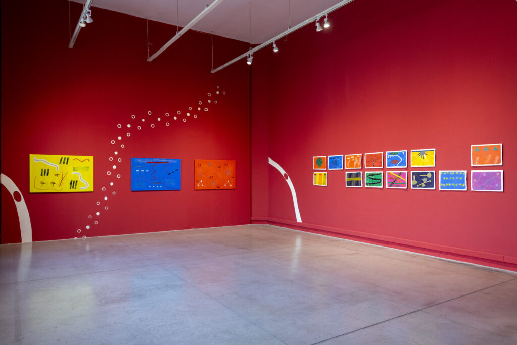 Exposición Thapiri/Sueño. Créditos: Museo de Arte Contemporáneo