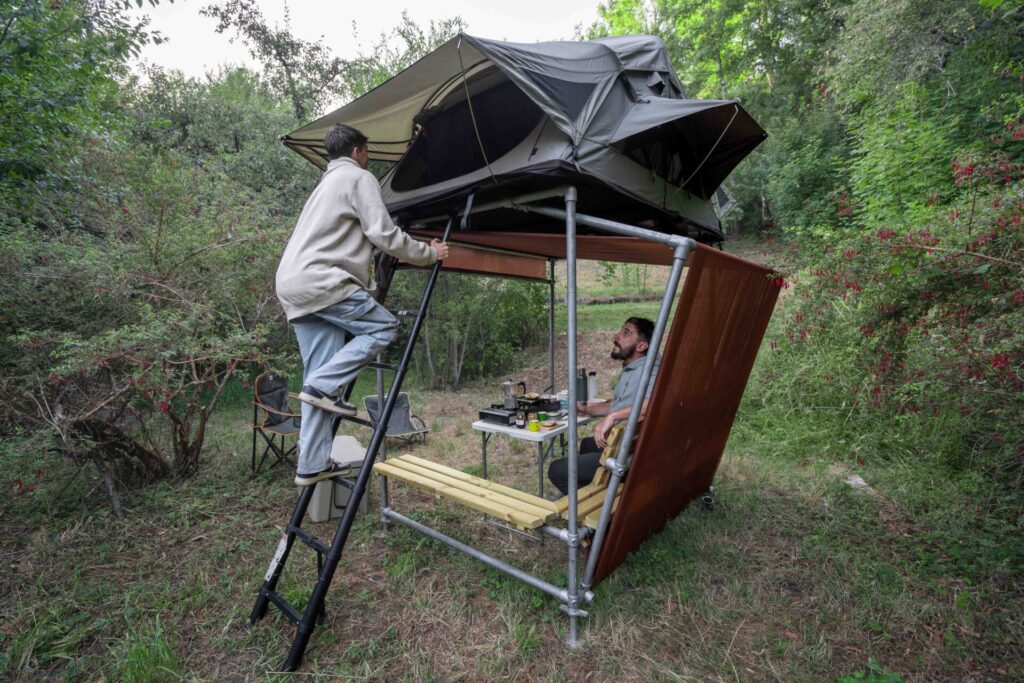 Estaciones de camping. Créditos: TRIBU