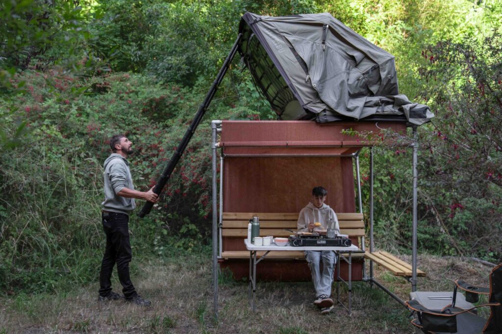Estaciones de camping. Créditos: TRIBU