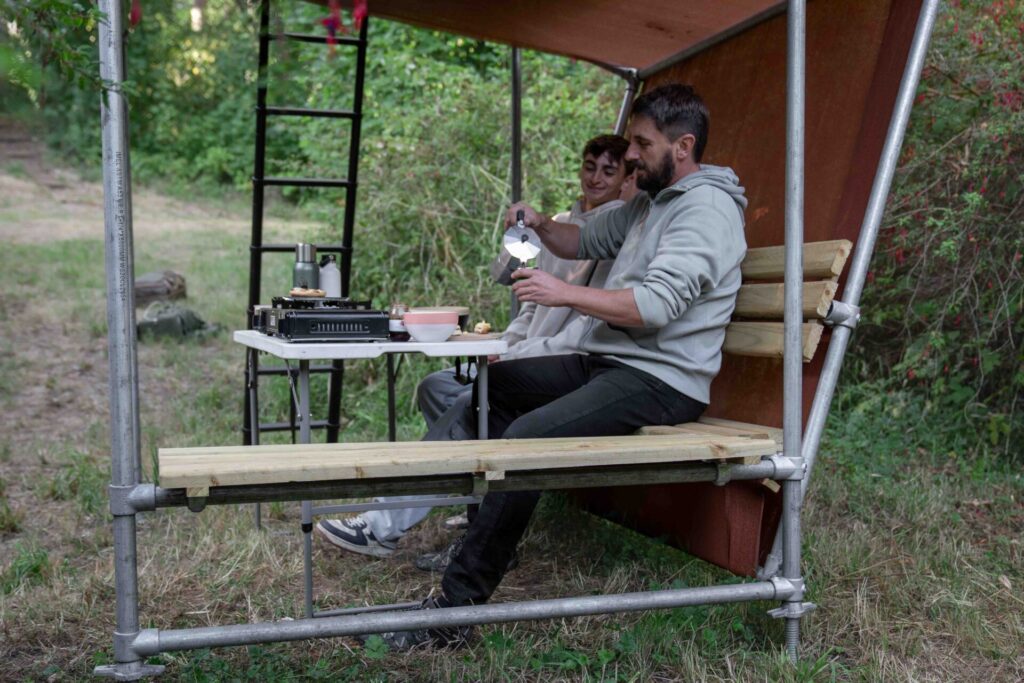 Estaciones de camping. Créditos: TRIBU