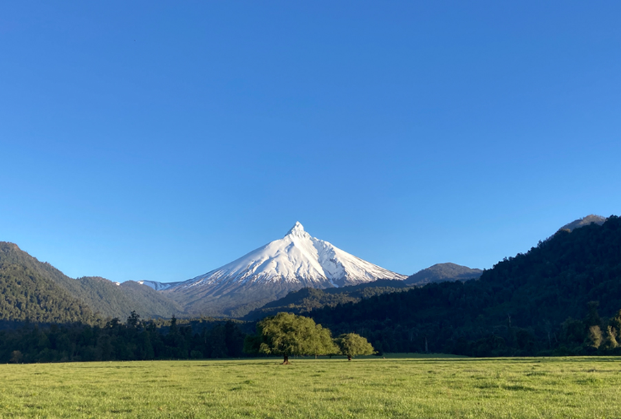 Volcán Puntiagudo. Créditos: María José Manzur