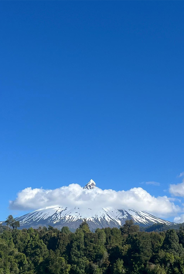 Volcán Puntiagudo. Créditos: María José Manzur