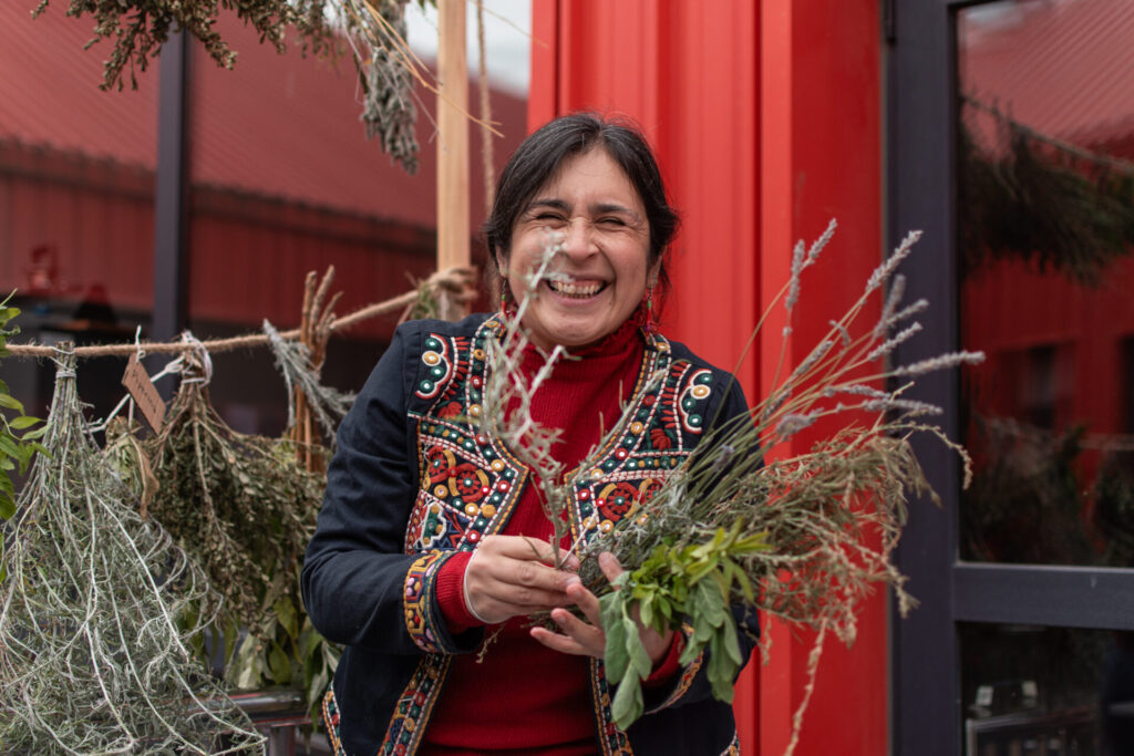 Inauguración jardín etnobotánico. Créditos: Victoria Vargas
