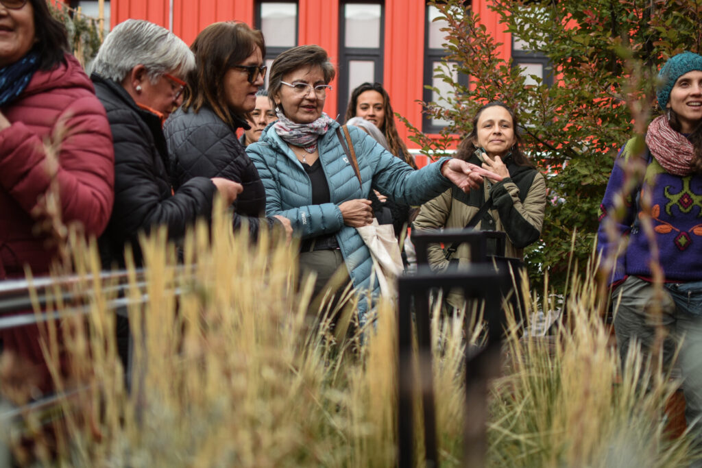 Inauguración jardín etnobotánico. Créditos: Victoria Vargas
