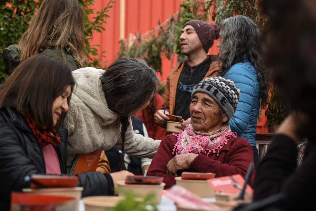 Inauguración jardín etnobotánico. Créditos: Victoria Vargas