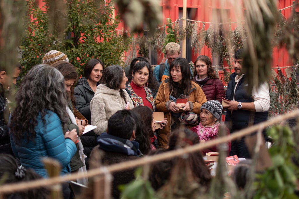 Inauguración jardín etnobotánico. Créditos: Victoria Vargas
