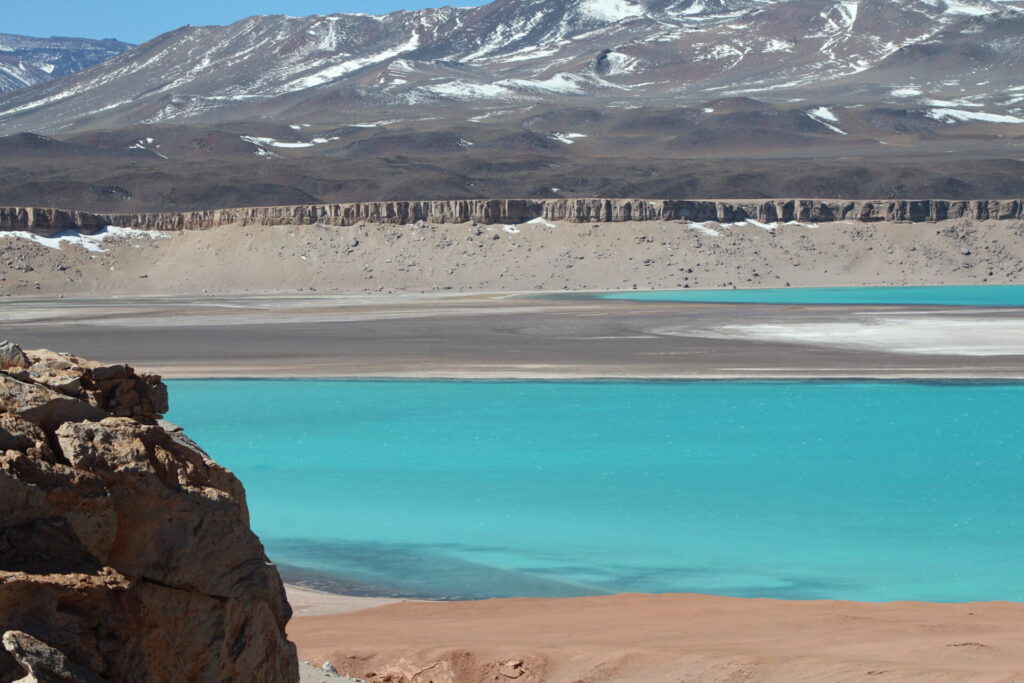 Laguna verde. Foto: Jessica Acuña.