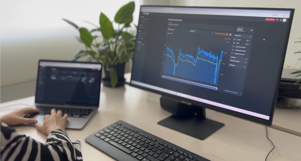 Monitoreo en tiempo real. Créditos: Doble5
