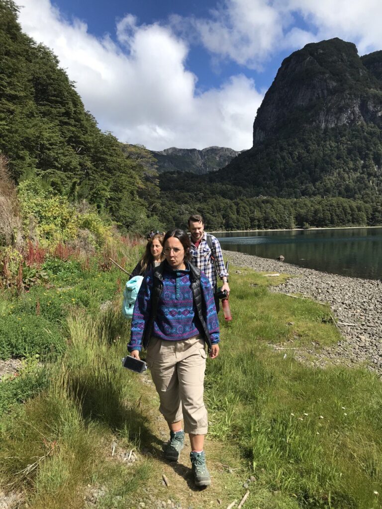 Equipo en terreno. Créditos: Marina Arbetman y Cristian Villagra.