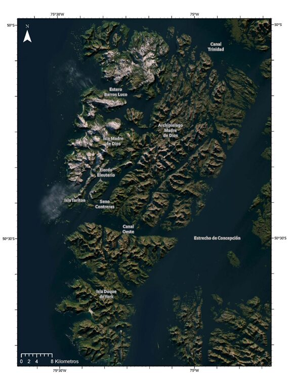 Imagen del archipiélago. Créditos: U. de Chile