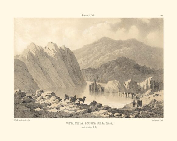 Vista de la Laguna de la Laja. Foto: Biblioteca Nacional.