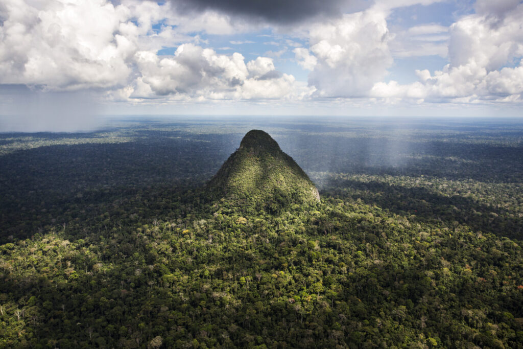 El Cono, en el Parque Nacional Sierra del Divisor. Créditos: Diego Perez Romero