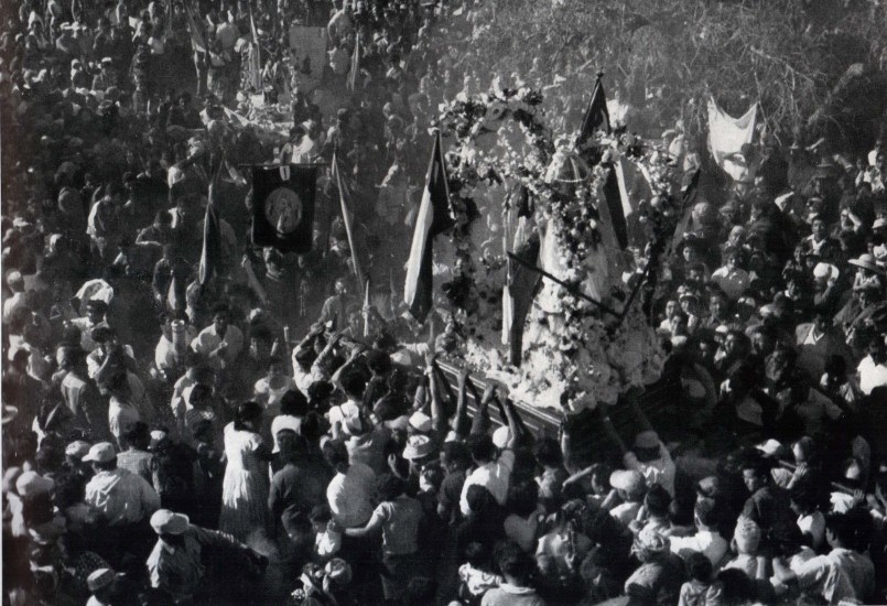 La Tirana, 1959. Créditos: Archivo Patrimonial Fundación Enterreno en colaboración Carrera Arte y Conservación del Patrimonio USS