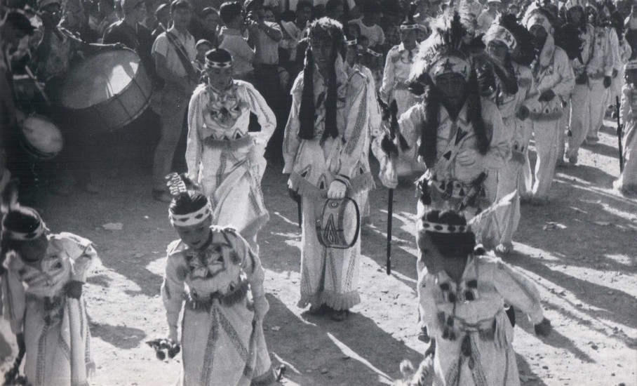 La Tirana, 1959. Créditos: Archivo Patrimonial Fundación Enterreno en colaboración Carrera Arte y Conservación del Patrimonio USS