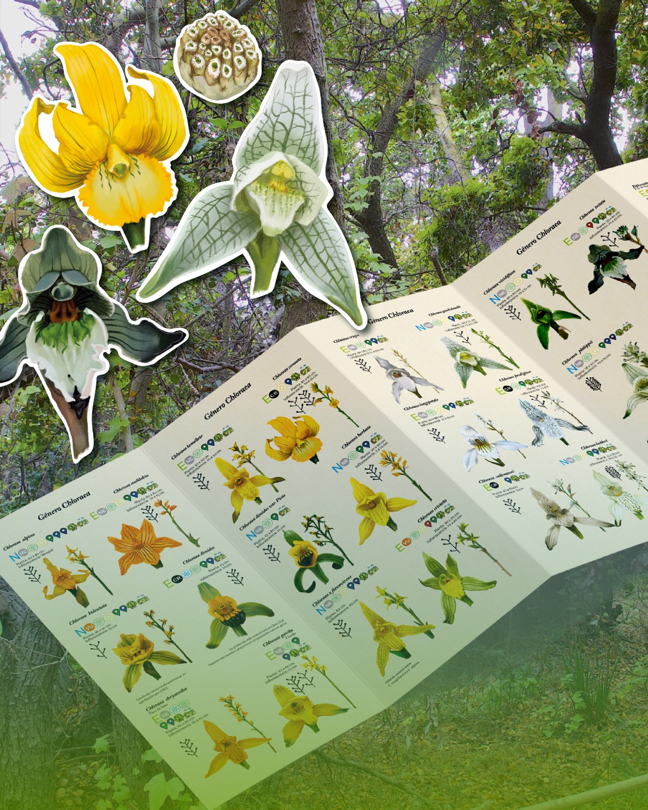Un viaje visual por las orquídeas de Chile: presentan catálogo inédito en Festival del Hongo