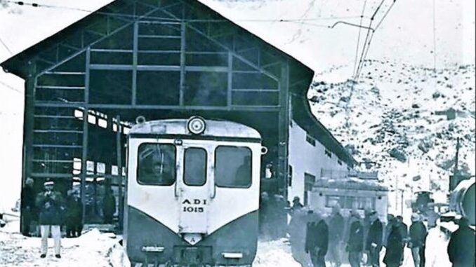 Ferrocarril Trasandino. Foto: Ski Portillo.